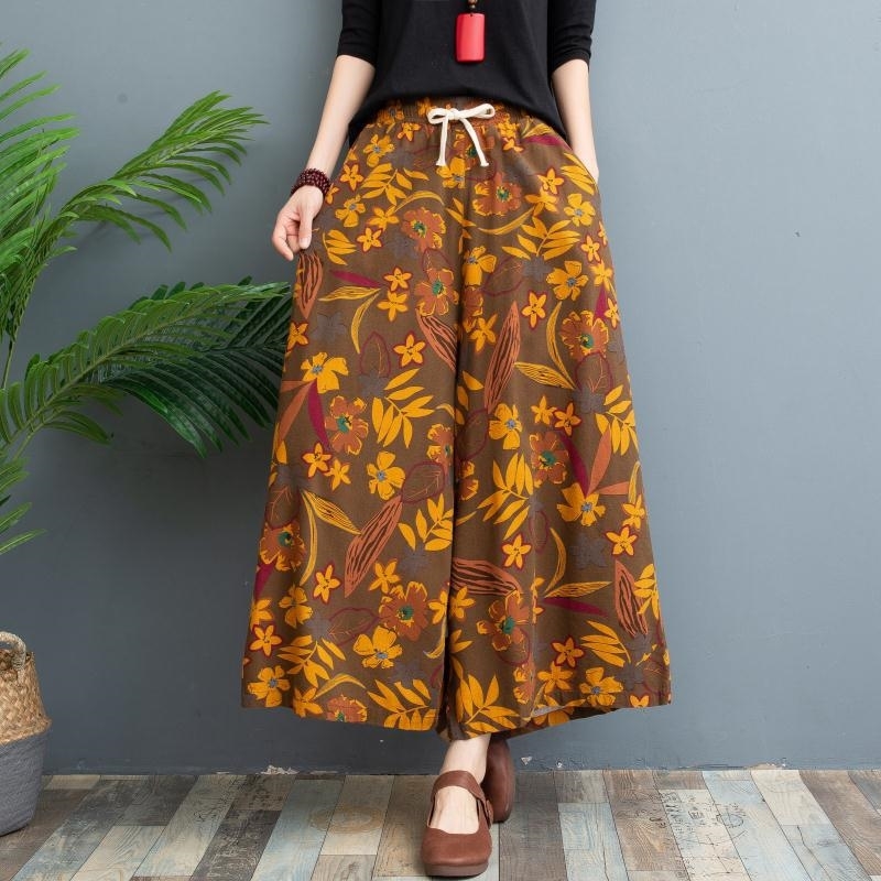 Boho Plus Size Cotton Linen Pants Women Spring High Waist Calf-Length Wide Leg Summer Trousers Women's Streetwear 210603, Dot
Boho Plus Size Cotton Linen Pants Women Spring High Waist Calf-Length Wide Leg Summer Trousers Women's Streetwear 210603, Dot