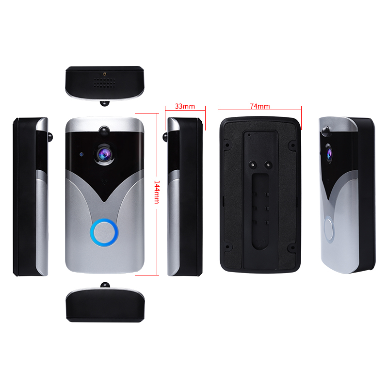 M20 HD Wireless Wifi Smart Video Intercom Doorbell CameraIP Door Bell App Remote Monitor Home Security