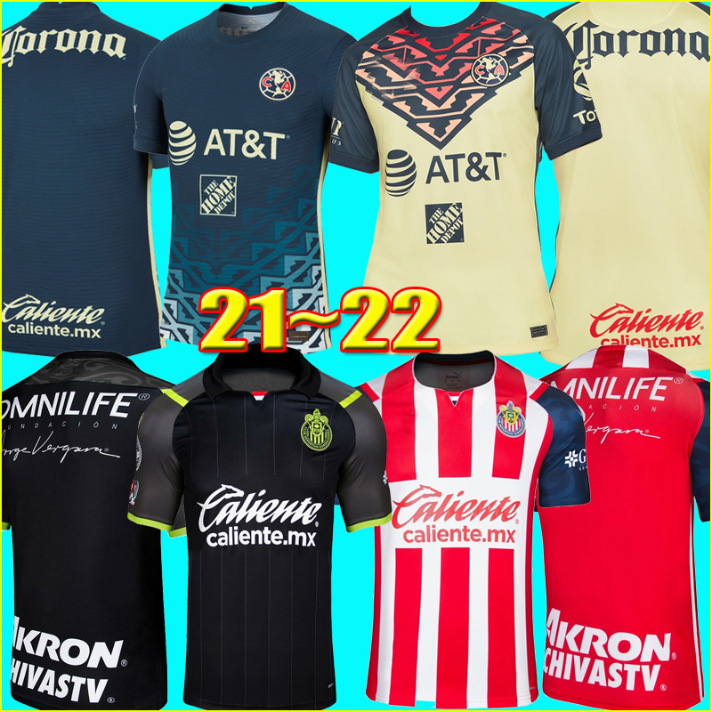 21 22 Liga MX Club America Mexico Chivas Soccer jerseys BENEDETTI GIOVANI S.CORDOVA G.OCHOA R.MARTINEZ HENRY F.VINAS 2021 2022 Men camisetas, Black;yellow
21 22 Liga MX Club America Mexico Chivas Soccer jerseys BENEDETTI GIOVANI S.CORDOVA G.OCHOA R.MARTINEZ HENRY F.VINAS 2021 2022 Men camisetas, Black;yellow