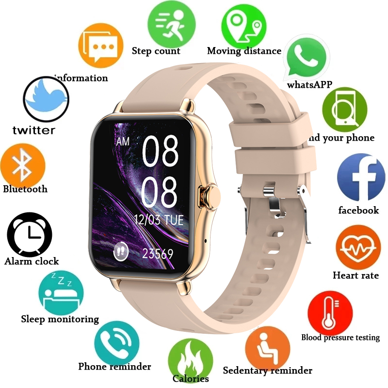 LIGE New Bluetooth Call Men Smart Watch Women Full Touch Fitness Tracker Blood Pressure Smart Women Smartwatch For Xiaomi Huaweig, Black
LIGE New Bluetooth Call Men Smart Watch Women Full Touch Fitness Tracker Blood Pressure Smart Women Smartwatch For Xiaomi Huaweig, Black