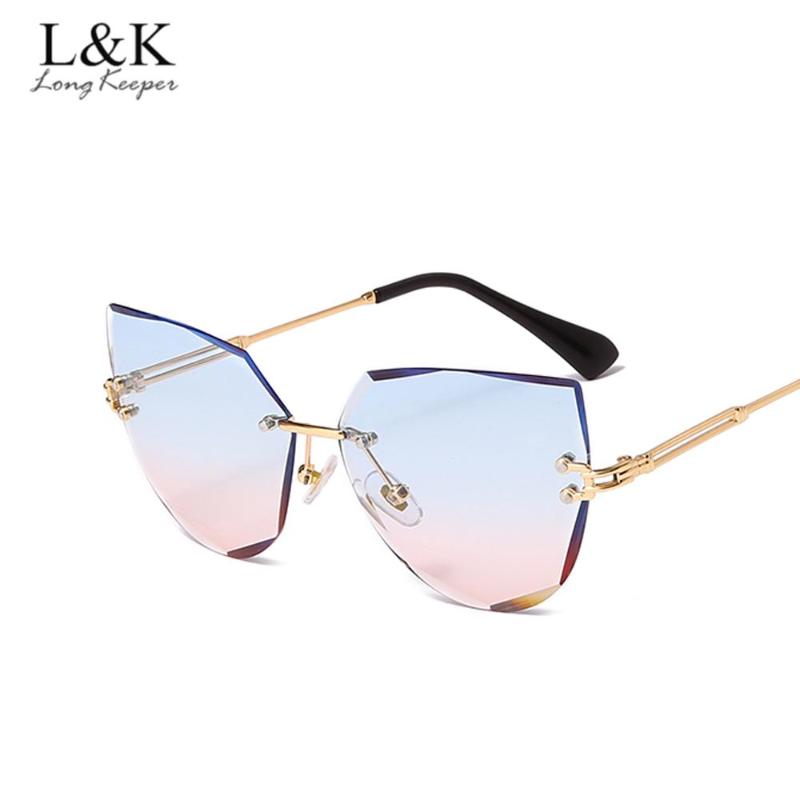 Sunglasses Fashion Rimless Cat Eye Women Brand Designer Gradient Lens Sun Glasses Vintage Eyewear Oculos Lunette Soleil Homme
Sunglasses Fashion Rimless Cat Eye Women Brand Designer Gradient Lens Sun Glasses Vintage Eyewear Oculos Lunette Soleil Homme