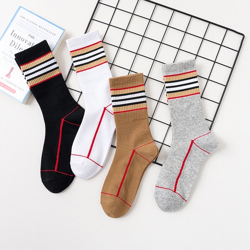 30 Pairs Stripe Cotton Socks Woman Breathable High Quality Casual Socks Fashion Name Brand Luxury Designer Hip Hop Socks Men, Black
30 Pairs Stripe Cotton Socks Woman Breathable High Quality Casual Socks Fashion Name Brand Luxury Designer Hip Hop Socks Men, Black