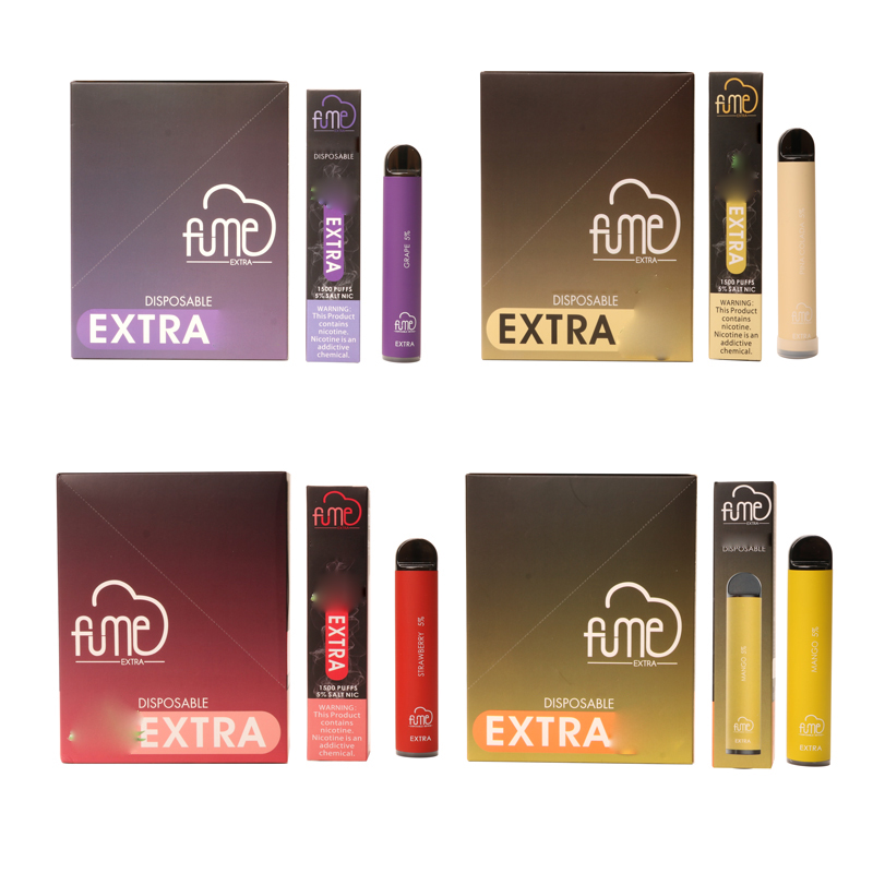 Hot Sale Fume Extra E-cigarette 10+ Colour Choices Wholesale Price 1500 puffs Disposable Vape 850mah Battery
Hot Sale Fume Extra E-cigarette 10+ Colour Choices Wholesale Price 1500 puffs Disposable Vape 850mah Battery