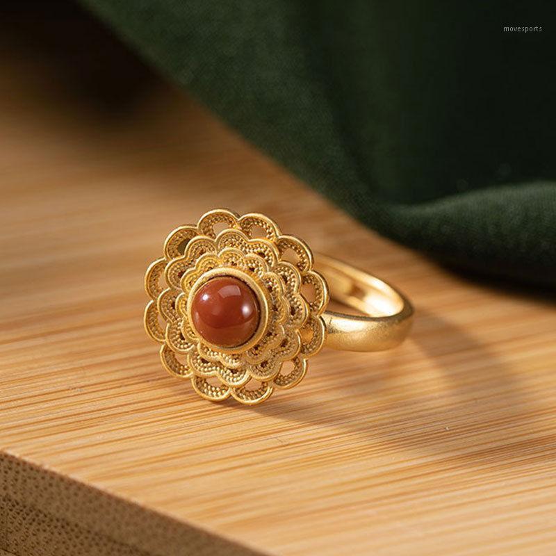 Cluster Rings Original Design Southern Red Enamel Porcelain Geometric Pattern Open Ring Chinese Retro Court Style Charm Female Silver Jewelr1
Cluster Rings Original Design Southern Red Enamel Porcelain Geometric Pattern Open Ring Chinese Retro Court Style Charm Female Silver Jewelr1