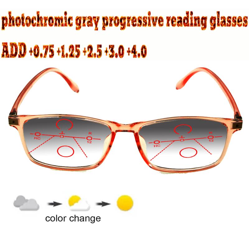 Sunglasses Pochromic Gray Progressive Multifocal Reading Glasses Ladies Woem Ultralight Black Frame+1.0 +1.5 +1.75 +2.0 +2.5 +3 +3.5 +4
Sunglasses Pochromic Gray Progressive Multifocal Reading Glasses Ladies Woem Ultralight Black Frame+1.0 +1.5 +1.75 +2.0 +2.5 +3 +3.5 +4