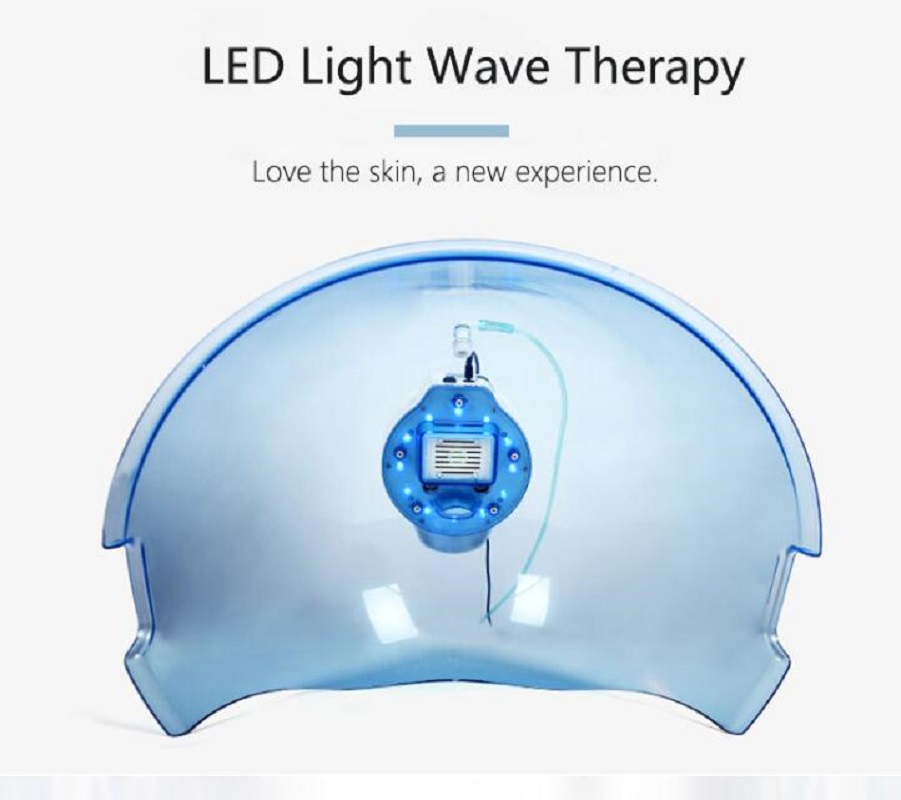 Skin Rejuvenation Steamer Hydrogen Water Machine Oxygen Jet Peel Machine LED Photon Light Therapy Moisturizing Hydrogen Oxygen MasK