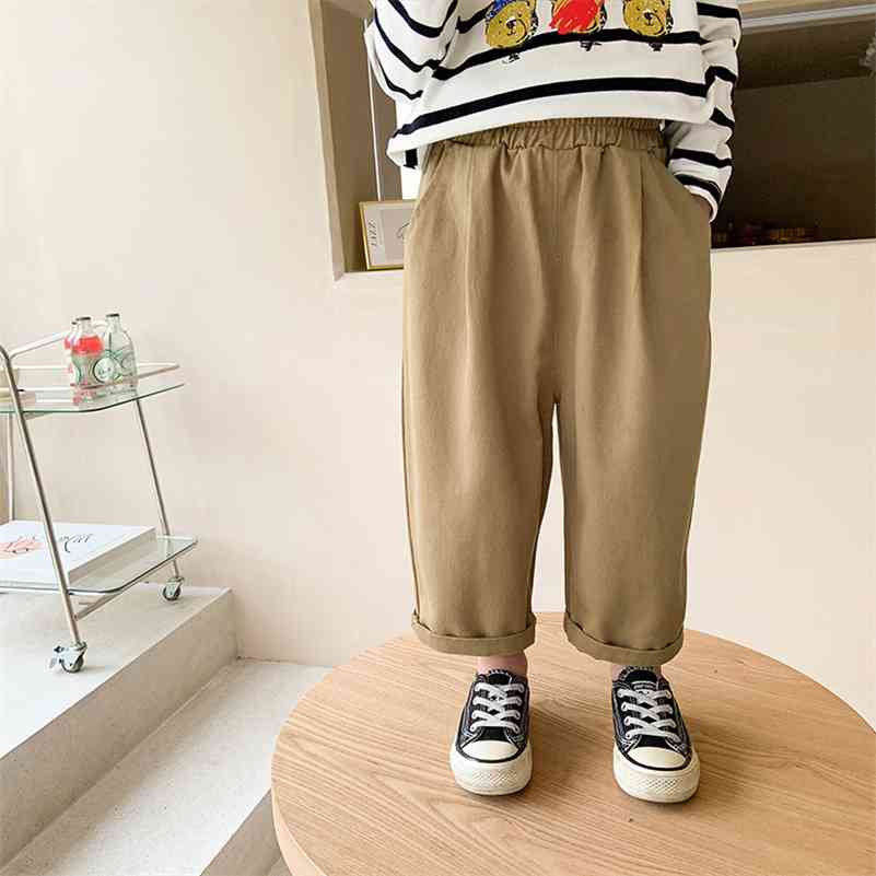Spring Autumn unisex loose solid color cargo pants boys and girls cotton soft all-match trousers 210708, Black
Spring Autumn unisex loose solid color cargo pants boys and girls cotton soft all-match trousers 210708, Black
