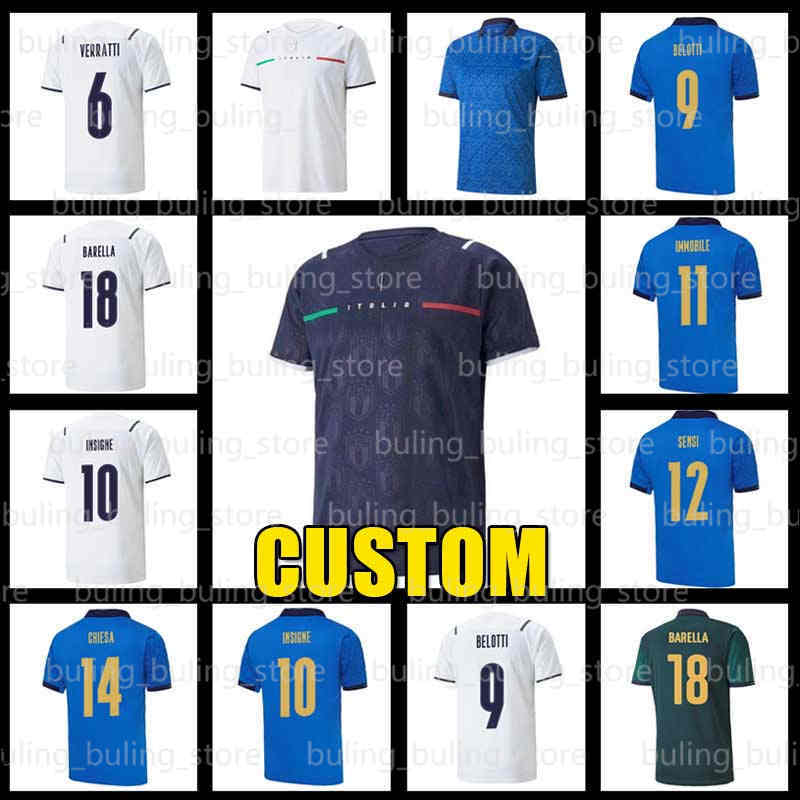 2021 2022 ITALY Soccer Jerseys Italia 19 BONUCCI 10 INSIGNE JORGINHO BARELLA SENSI BERNARDESCHI Football Shirts CHIELLINI ITALIAN jersey Men, Black;yellow
2021 2022 ITALY Soccer Jerseys Italia 19 BONUCCI 10 INSIGNE JORGINHO BARELLA SENSI BERNARDESCHI Football Shirts CHIELLINI ITALIAN jersey Men, Black;yellow