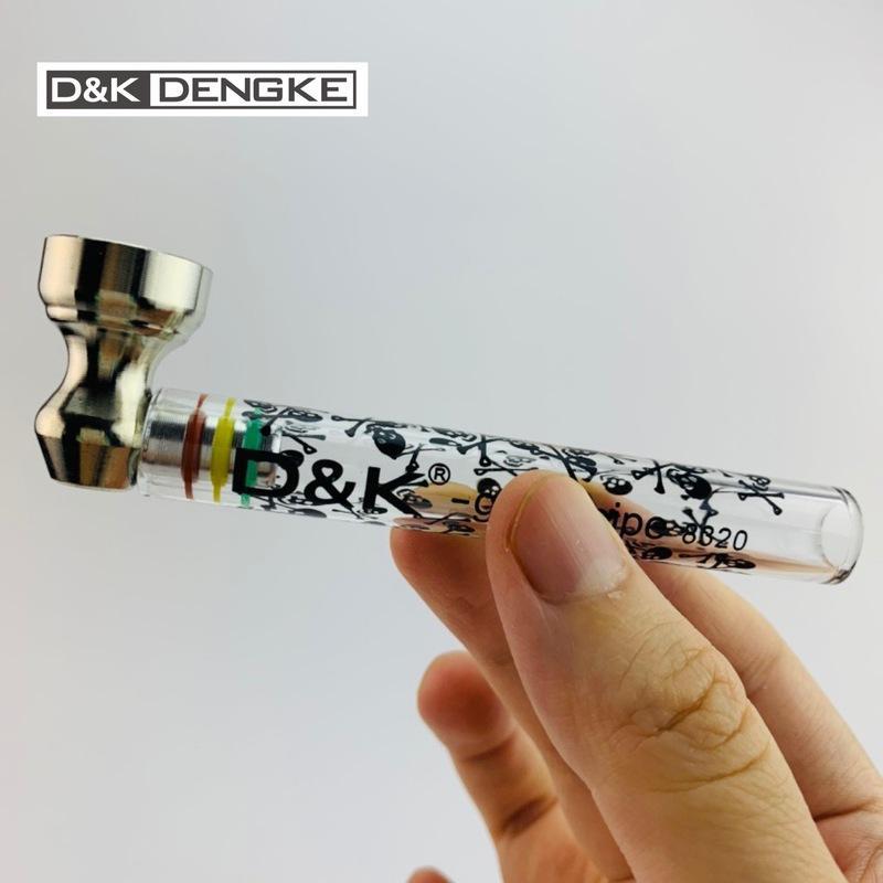 D&K borosilicate glass pipe portable smoking pyrex hand pipe simple for Tobacco and Herb 3.62in/92mm
D&K borosilicate glass pipe portable smoking pyrex hand pipe simple for Tobacco and Herb 3.62in/92mm