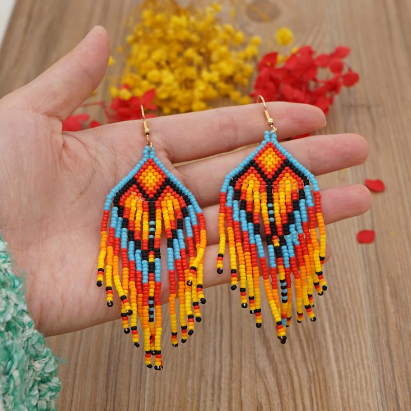 Stud Go2Boho Miyuki Beaded Earring For Women Native Style Ethnic Earrings Gift Jewelry Pendientes Handmade Woven Jewellery Bijoux
Stud Go2Boho Miyuki Beaded Earring For Women Native Style Ethnic Earrings Gift Jewelry Pendientes Handmade Woven Jewellery Bijoux