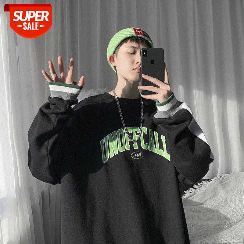 INTFEDAY ss Korean chic printed sweater men's loose contrast color threaded long sleeves #Fn80, Black
INTFEDAY ss Korean chic printed sweater men's loose contrast color threaded long sleeves #Fn80, Black