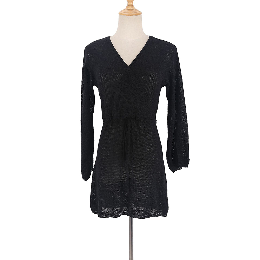 2021 New Sexy V-Neck Beach Blouse Women Bikini Cover Up Long Sleeve Beach Dress Female Swimsuit Cover Up Summer Beachwear Swimswimwear Bathi
2021 New Sexy V-Neck Beach Blouse Women Bikini Cover Up Long Sleeve Beach Dress Female Swimsuit Cover Up Summer Beachwear Swimswimwear Bathi