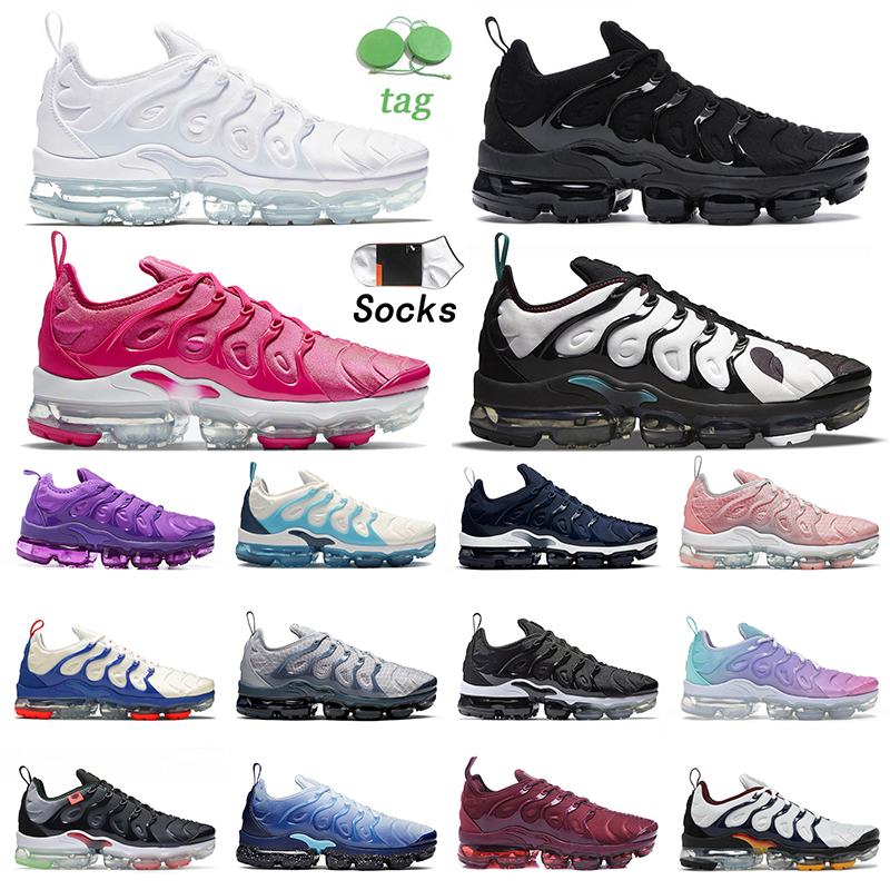 New Arrival Sports Tn Plus Tuned Running Shoes NK Air Vapourmax Sneakers Triple White Black Griffey Hot Pink Coquettish Purple Grey Light Bo
New Arrival Sports Tn Plus Tuned Running Shoes NK Air Vapourmax Sneakers Triple White Black Griffey Hot Pink Coquettish Purple Grey Light Bo