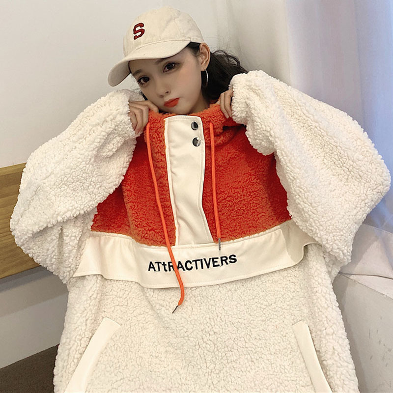 2021 New Wool Faux Fur Hoodie with Pocket Women Autumn Winter Thick Veet Fuzzy Hoodies Hooded Harajuku Outerwear Oversized Plus Size D5ve, Gray
2021 New Wool Faux Fur Hoodie with Pocket Women Autumn Winter Thick Veet Fuzzy Hoodies Hooded Harajuku Outerwear Oversized Plus Size D5ve, Gray