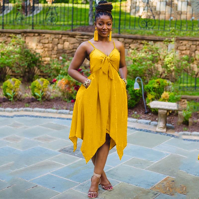 Sexy Bowknot Sling Irregular Hem Dress Summer Beach Casual Mid-length Dresses, A006 blue
Sexy Bowknot Sling Irregular Hem Dress Summer Beach Casual Mid-length Dresses, A006 blue