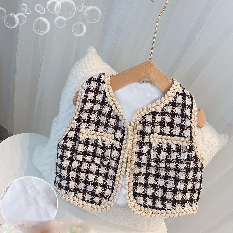 Jackets Girls' Vests Babies Spring And Autumn Children's Little Baby Girls Children Wear Winter, Blue;gray
Jackets Girls' Vests Babies Spring And Autumn Children's Little Baby Girls Children Wear Winter, Blue;gray