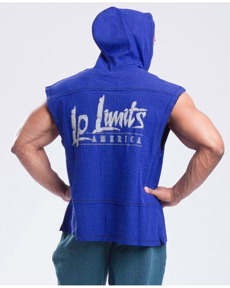 Men Muscle Sleeveless Hoodie Bodybuilding Workout Gym Cotton Fitness Sleeveless Shirts 201020