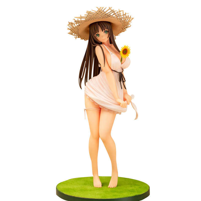 Daiki kougyou Suzufuwa -Suzunari Flower Garden Project- Shie Misaki Summer Grass Anime Sexy Girl PVC Action Figure Model Doll Q0722
Daiki kougyou Suzufuwa -Suzunari Flower Garden Project- Shie Misaki Summer Grass Anime Sexy Girl PVC Action Figure Model Doll Q0722
