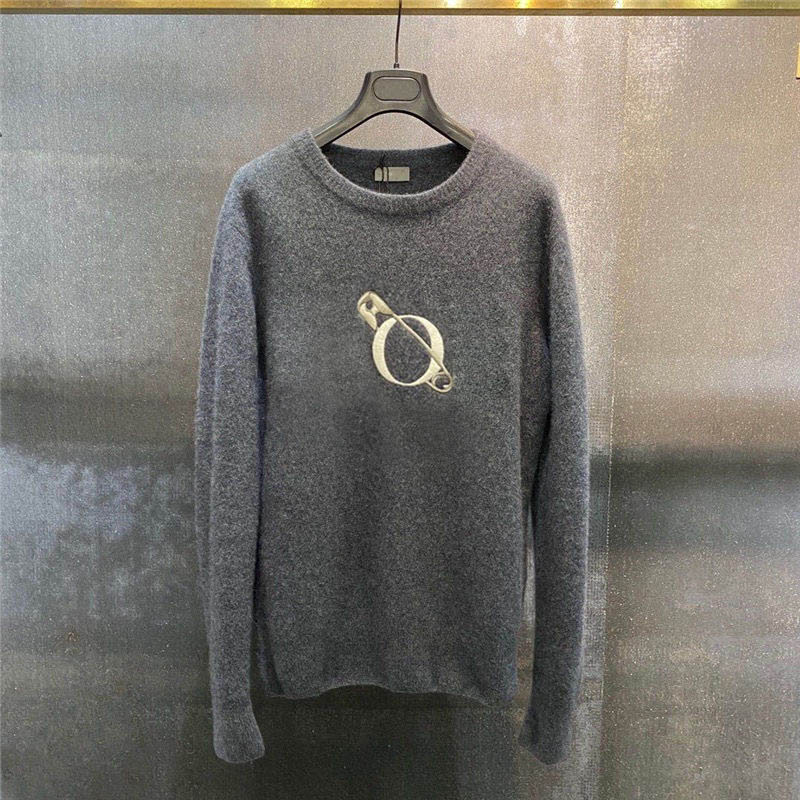 Women Letter Print Sweater Man O Neck Long Sleeve Clothes Embroidery Autumn Winter Casual Loose Sweaters High Quality Outdoor Wear Ins Style, Gray
Women Letter Print Sweater Man O Neck Long Sleeve Clothes Embroidery Autumn Winter Casual Loose Sweaters High Quality Outdoor Wear Ins Style, Gray