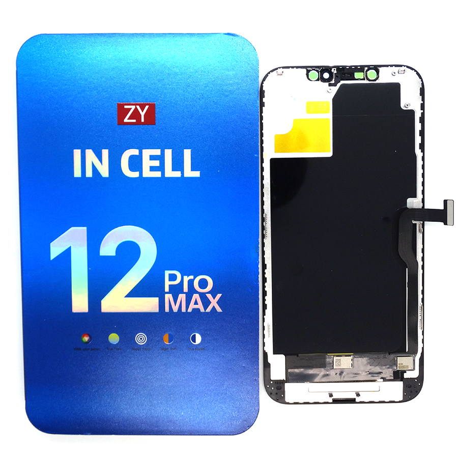 LCD Screen For iphone 12 Pro Max ZY Incell LCD Display Touch Panels Digitizer Assembly Replacement
LCD Screen For iphone 12 Pro Max ZY Incell LCD Display Touch Panels Digitizer Assembly Replacement