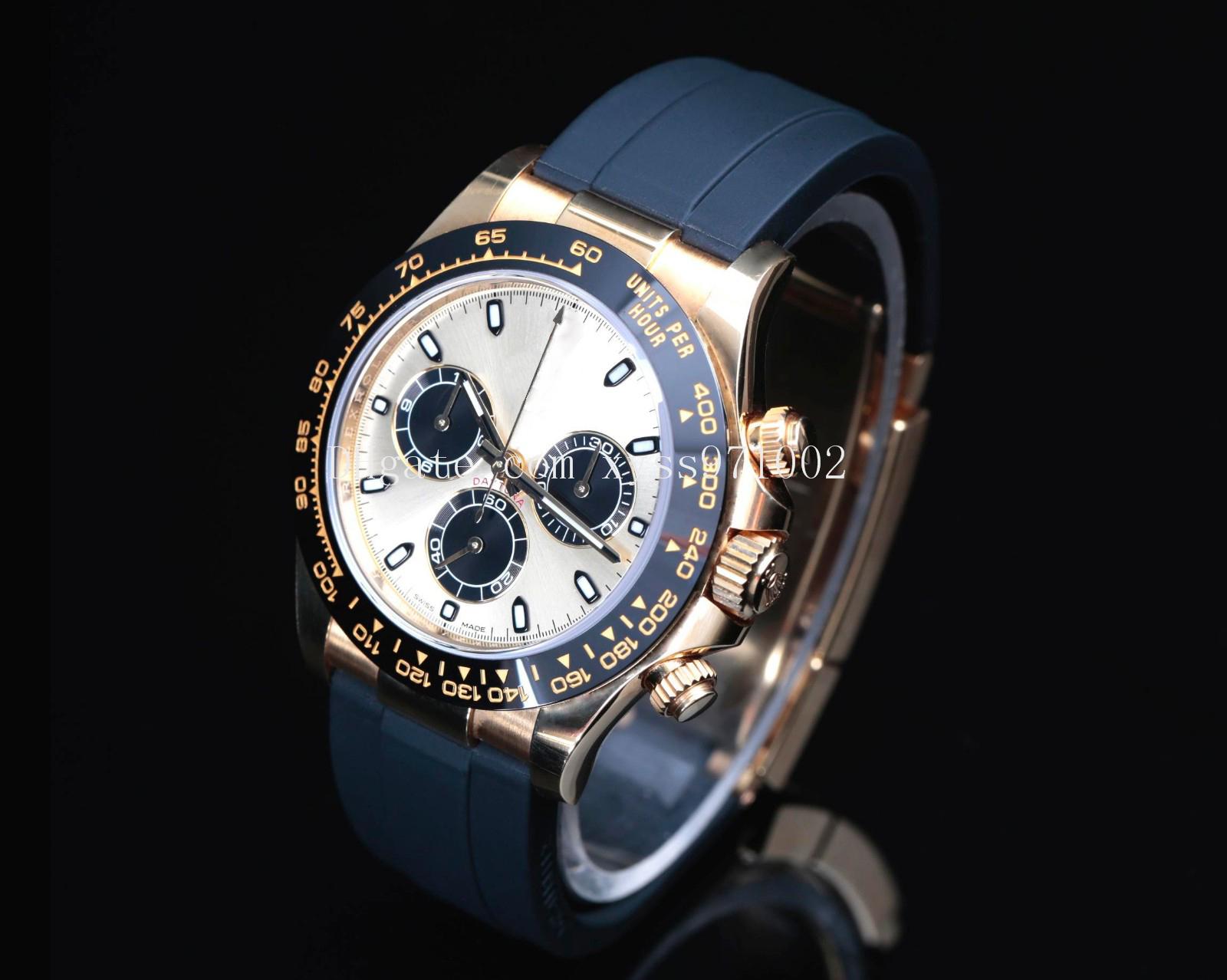 Hot Selling High Quality Asian Watch 2813 Automatic Mechanical Men's Watches 40mm Black Ceramic Bezel Luxury Champagne Dial Exquisite R, White
Hot Selling High Quality Asian Watch 2813 Automatic Mechanical Men's Watches 40mm Black Ceramic Bezel Luxury Champagne Dial Exquisite R, White