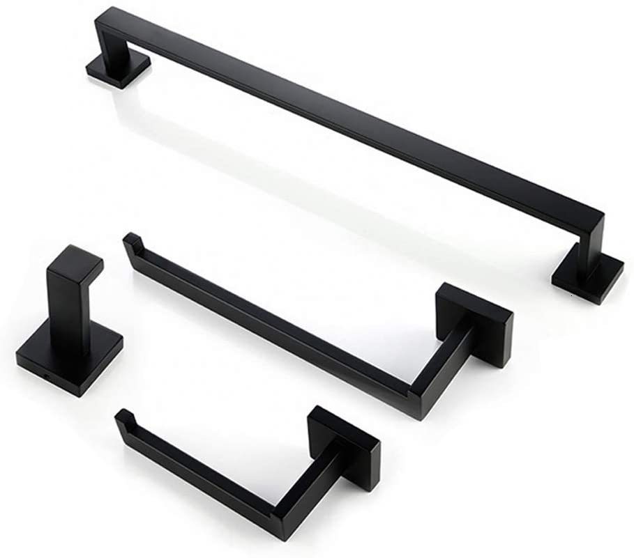 2021 New Hardware Set of Black, Matted Toilet, 4 Bathroom Sus304 Square Stainless Steel Attached Wall Accessories to the Qc5h
2021 New Hardware Set of Black, Matted Toilet, 4 Bathroom Sus304 Square Stainless Steel Attached Wall Accessories to the Qc5h