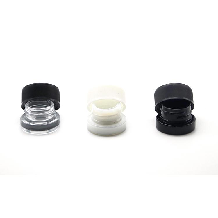 2021 Wax Concentrate Glass Jar Bottle with Child Resistance Lid for DAB Shatter Sauce Budder Rosin Crumble Container Jars 1 Gram 3.5 Grams