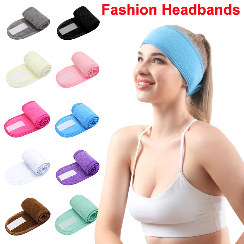 Facial Spa Headbands Makeup Hairbands Shower Hair band Girls Turban Sport Headwraps Cotton Towel Hairlace with Magic Tape Face Wash Yoga Run
Facial Spa Headbands Makeup Hairbands Shower Hair band Girls Turban Sport Headwraps Cotton Towel Hairlace with Magic Tape Face Wash Yoga Run