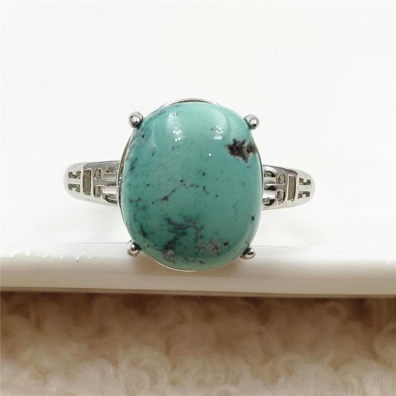 Cluster Rings Genuine Natural Green Turquoise Quartz Adjustable Ring 12x10mm 925 Sterling Silver Bead1
Cluster Rings Genuine Natural Green Turquoise Quartz Adjustable Ring 12x10mm 925 Sterling Silver Bead1