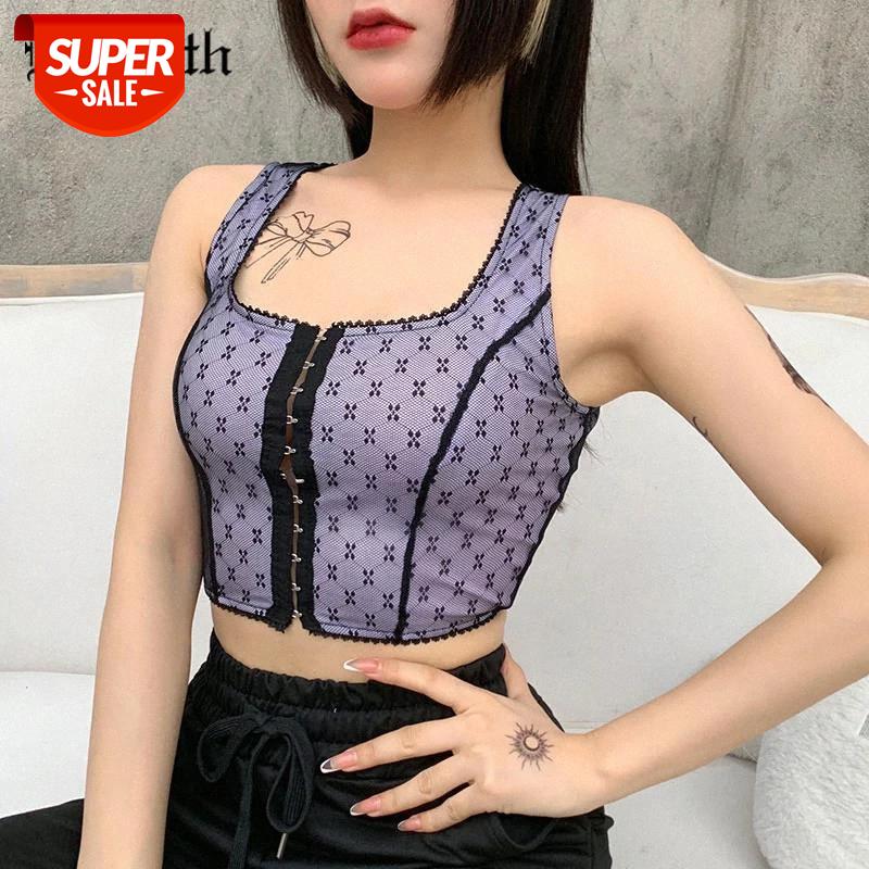 InsGoth Y2K Goth Purple Tanks Vintage Aesthetic Skinny Mesh Patchwork Tank Top Harajuku Sexy Sleeveless Basic Cropped Tops #kY3M, White
InsGoth Y2K Goth Purple Tanks Vintage Aesthetic Skinny Mesh Patchwork Tank Top Harajuku Sexy Sleeveless Basic Cropped Tops #kY3M, White