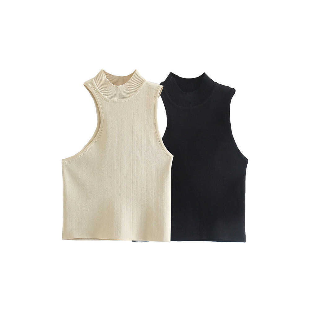 Women Asymmetric knitted top Sleeveless Casual High Fashion Chic Lady Woman Knit Top 210709, Black
Women Asymmetric knitted top Sleeveless Casual High Fashion Chic Lady Woman Knit Top 210709, Black
