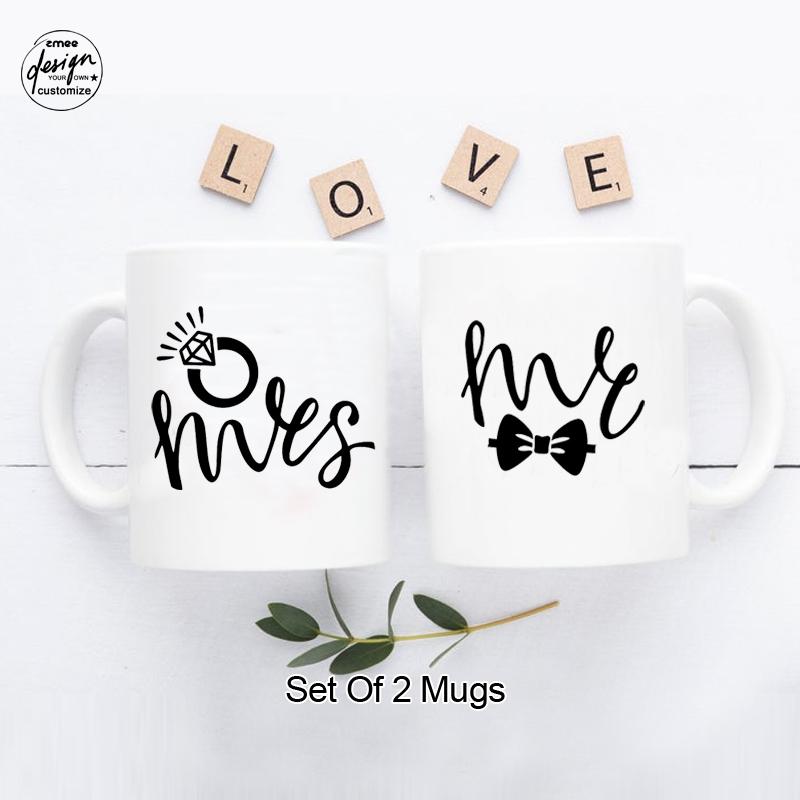 Mugs Couples Mug Set Gift Anniversary Birthday Coffee Custom Lover Christmas Valentin Day Wedding Present Double Mr Mrs Right
Mugs Couples Mug Set Gift Anniversary Birthday Coffee Custom Lover Christmas Valentin Day Wedding Present Double Mr Mrs Right