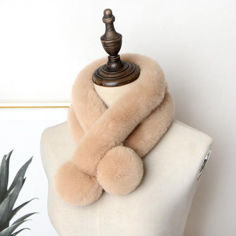Scarves Thickened Faux Fur Scarf For Autumn And Winter Plush Women Hige-End Neck Warm Sleeve Girls
Scarves Thickened Faux Fur Scarf For Autumn And Winter Plush Women Hige-End Neck Warm Sleeve Girls