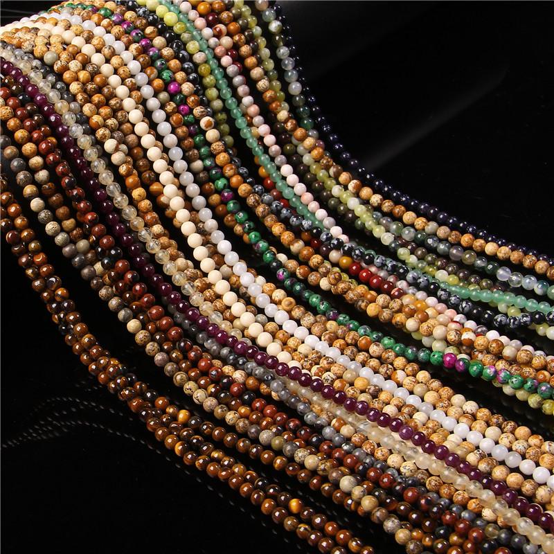 Other 4mm Natural Agates Quartz Amazonite Crystal Jaspers Stone Beads Round Loose Spacer For Jewelry Making DIY Bracelet 15.5''
Other 4mm Natural Agates Quartz Amazonite Crystal Jaspers Stone Beads Round Loose Spacer For Jewelry Making DIY Bracelet 15.5''