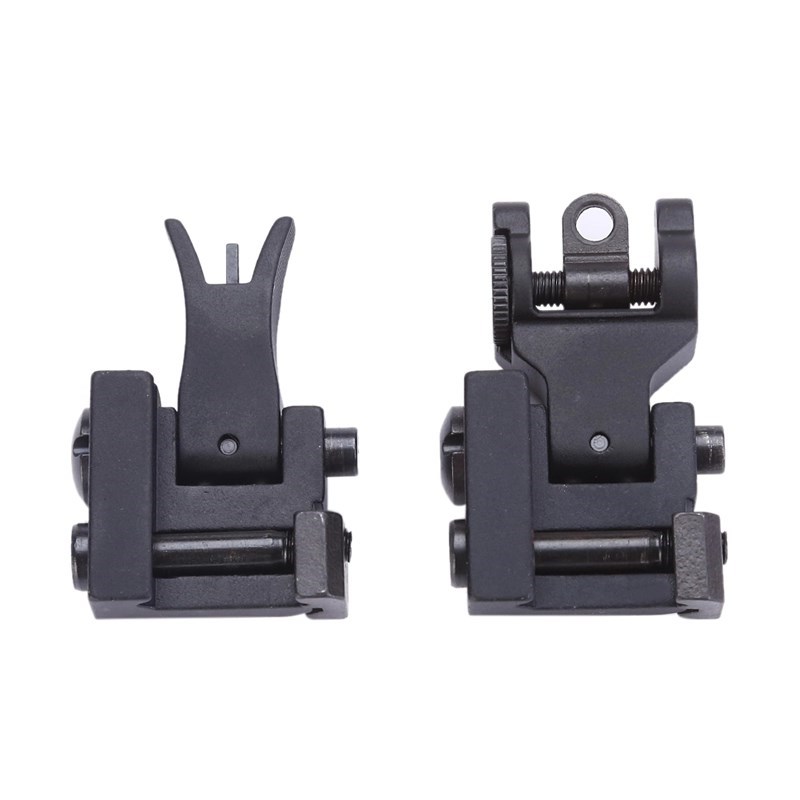 Tactical Flip Sight Front and Rear Folding Design 20mm Rail Airsoft Rifle AR-15 M4 AR301n
Tactical Flip Sight Front and Rear Folding Design 20mm Rail Airsoft Rifle AR-15 M4 AR301n