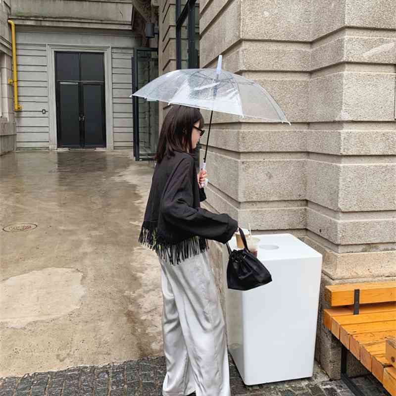 Neploe Vintage Women Tops Chic Tassels White Blouses Women Korean All-match Long Sleeve Shirts Blusas Mujer De Moda 94914 210422