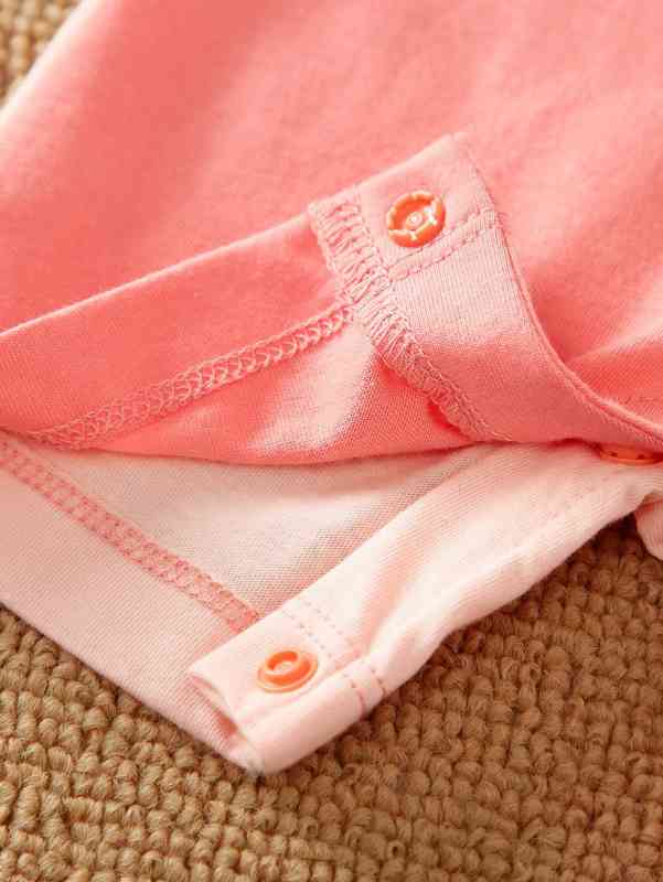 Yierying Baby Boy Colorblock Polo Neck Romper SHE