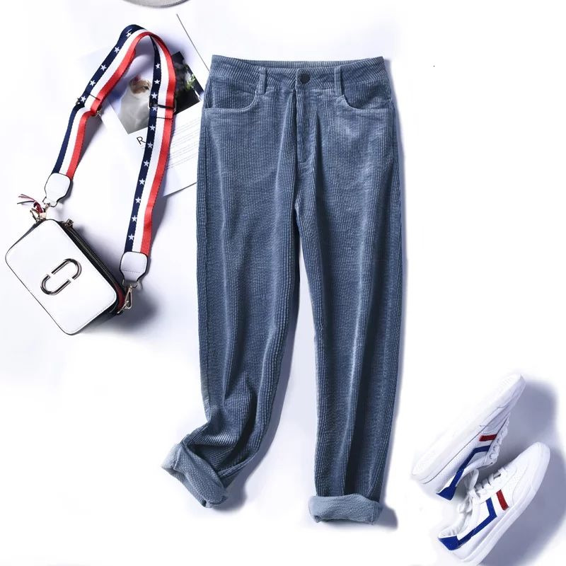 2021 New of the Women's Casual Straight Autumn Hot Veet Ladies Office Fall Pants Hrem 75xi, Blue.
2021 New of the Women's Casual Straight Autumn Hot Veet Ladies Office Fall Pants Hrem 75xi, Blue.