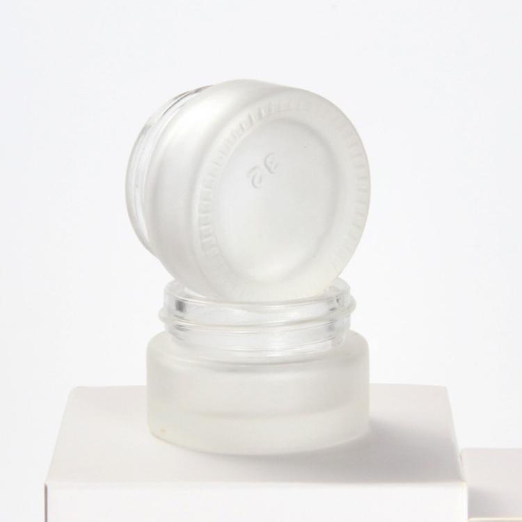 5G Wood Grain Cover Skin Care Bottle Cream Jar Transparent Cosmetic Packaging Eye Cream Sample Bottle 10pcs/lot