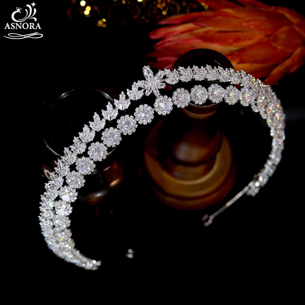 ASNORA Luxury Cubic Zirconia Bridal Wedding Crown Long Tiaras Marquise Cut Zircon CZ Prom Coronet Crystal Hair Jewelry
ASNORA Luxury Cubic Zirconia Bridal Wedding Crown Long Tiaras Marquise Cut Zircon CZ Prom Coronet Crystal Hair Jewelry