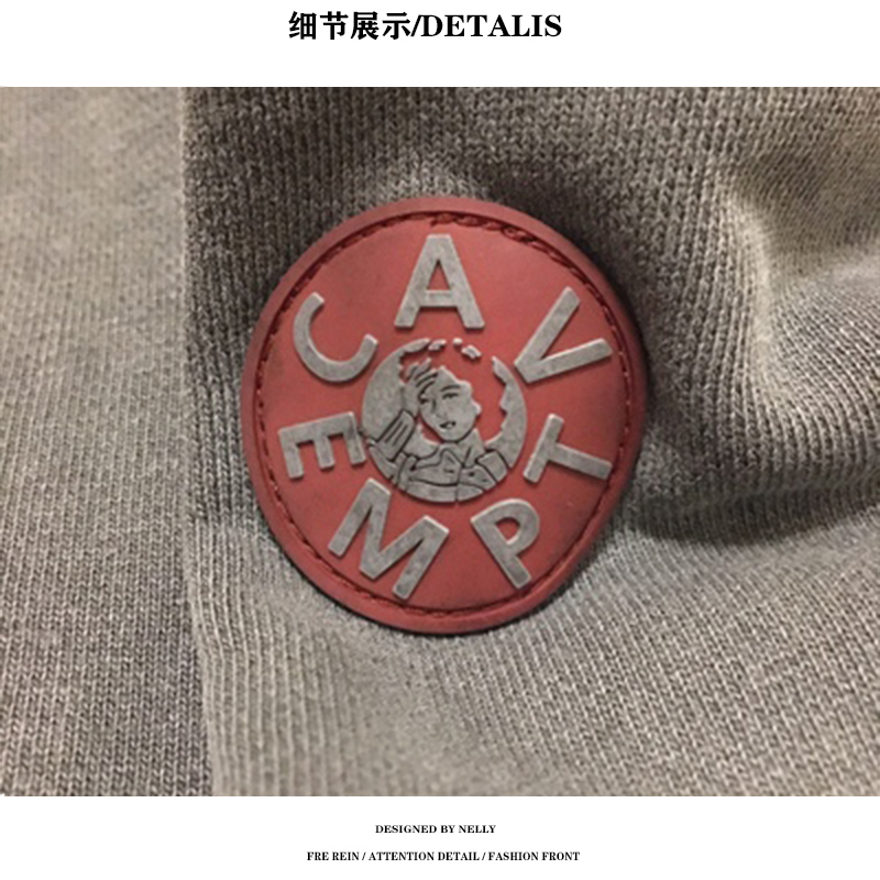 Best Quality C0a0v0 Sweatshirts Men Women CAVEMPT Faded Wash Crew Neck Hoodie HipHop 100% Cotton Men Sweatshirts Pullovers T200813