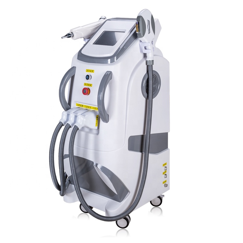 Multifunction OPT 4 In 1 Opt laser RF ipl Skin Rejuvenation Tattoo Hair Removal Machine