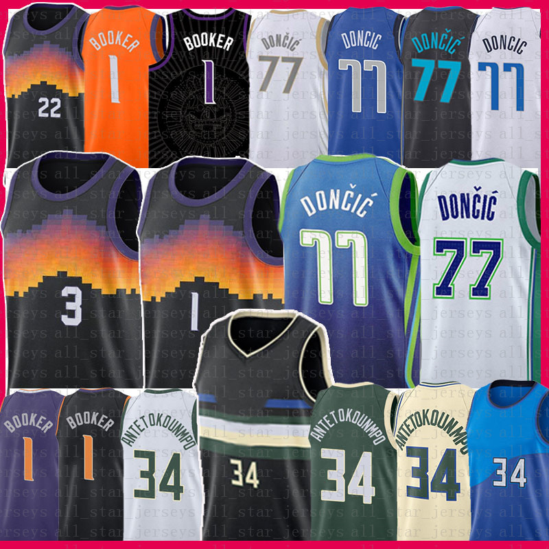 Luka Doncic Devin Booker Giannis Antetokounmpo Basketball Jersey Steve Nash Charles Barkley Chris Paul Ray Allen DeAndre Ayton Jerseys 34 1 77 13 3 22
Luka Doncic Devin Booker Giannis Antetokounmpo Basketball Jersey Steve Nash Charles Barkley Chris Paul Ray Allen DeAndre Ayton Jerseys 34 1 77 13 3 22