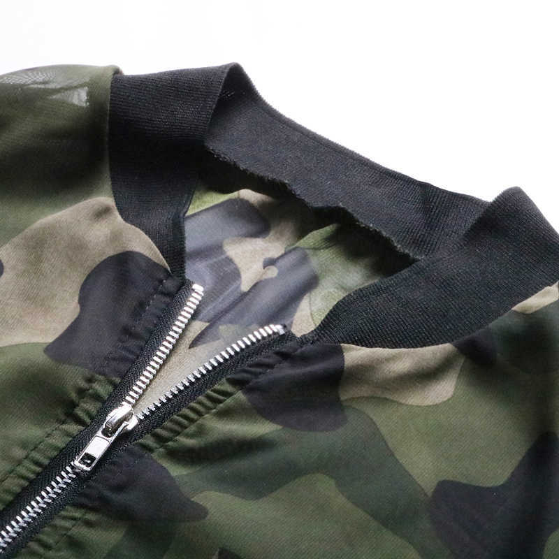 PGSD Spring Summer Long sleeve zipper Sunscreen jacket Women clothes Casual holiday Loose camouflage thin coat female 211014