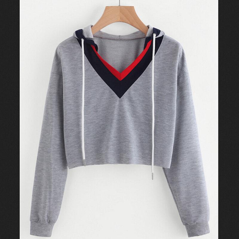 Women' Hoodies & Sweatshirts Women Spring Autumn Long Sleeve Hoodie Casual Pullover Patchwork Sweatshirt, Black
Women' Hoodies & Sweatshirts Women Spring Autumn Long Sleeve Hoodie Casual Pullover Patchwork Sweatshirt, Black