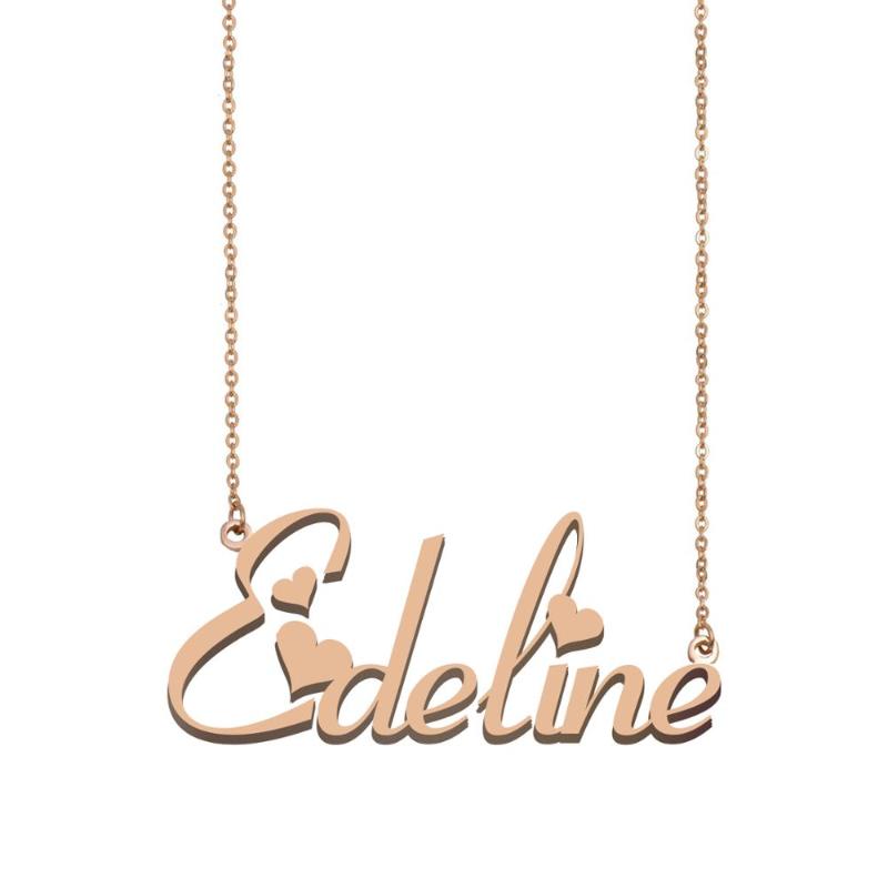 Pendant Necklaces Edeline Name Necklace , Custom For Women Girls Friends Birthday Wedding Christmas Mother Days Gift
Pendant Necklaces Edeline Name Necklace , Custom For Women Girls Friends Birthday Wedding Christmas Mother Days Gift