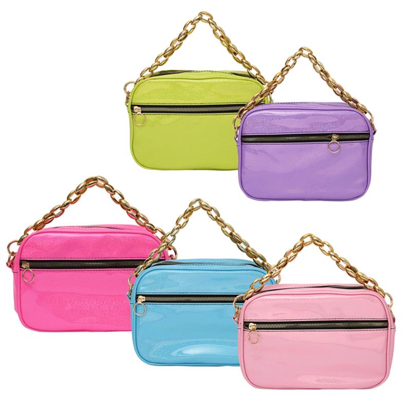 Duffel Bags Neoprene Bling PU Leather Women Tote Bag With Zipper 2021 Luxury Designer Ladies Purses And Handbags Acrylic Chain 2022, Sky blue
Duffel Bags Neoprene Bling PU Leather Women Tote Bag With Zipper 2021 Luxury Designer Ladies Purses And Handbags Acrylic Chain 2022, Sky blue