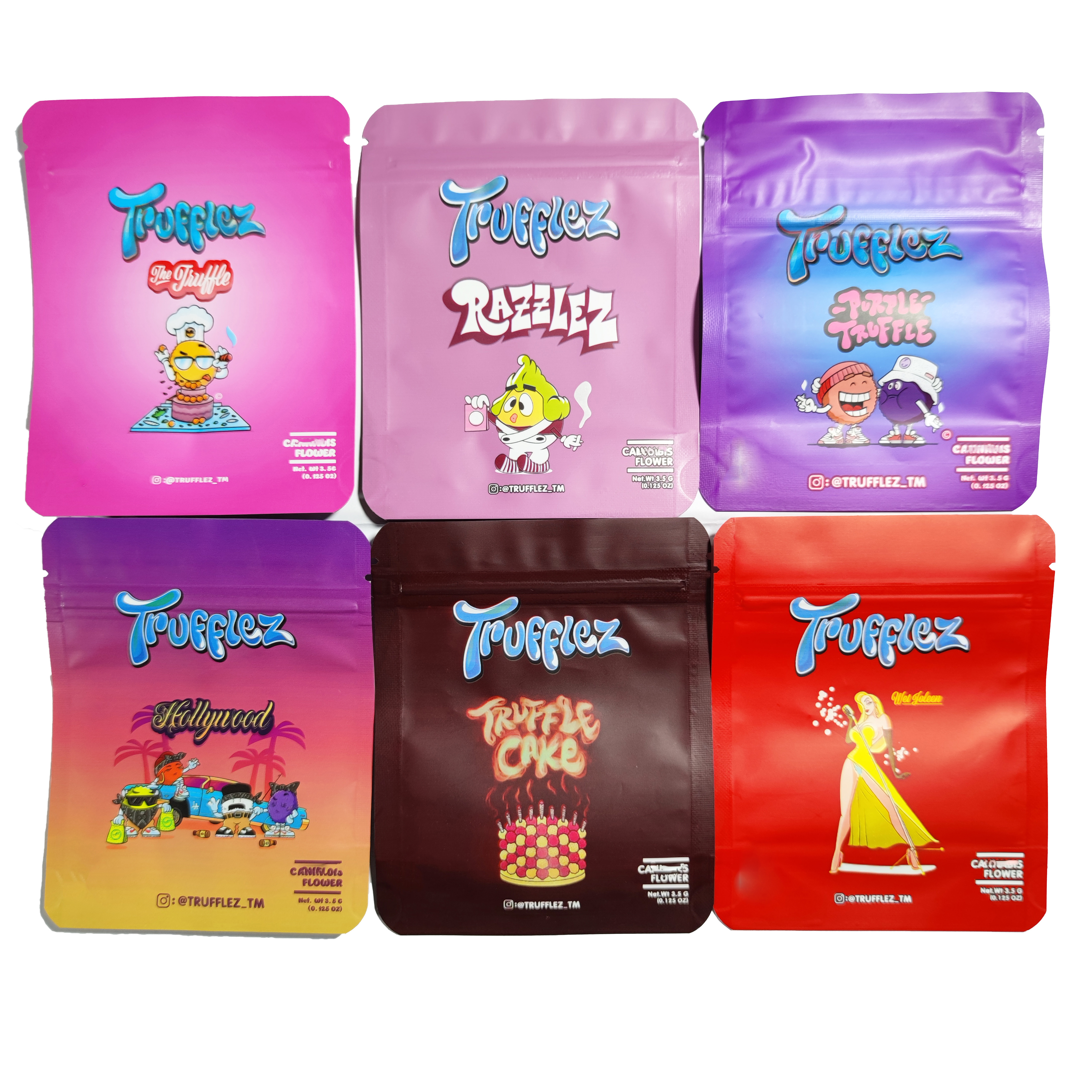 Newest Empty White Trufflez Scotti Cake 3.5g Resealable Edibles Bags Pie Tiuffle gummies Dry Flower Candy Gummy zipper smell proof Mylar Packaging Bag
Newest Empty White Trufflez Scotti Cake 3.5g Resealable Edibles Bags Pie Tiuffle gummies Dry Flower Candy Gummy zipper smell proof Mylar Packaging Bag
