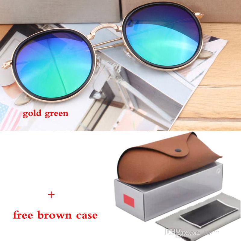 classic Round Sunglasses men female brand Metal Frames Mirror Lenses Sun Glasses For women retro Male oculos de sol, White;black
classic Round Sunglasses men female brand Metal Frames Mirror Lenses Sun Glasses For women retro Male oculos de sol, White;black