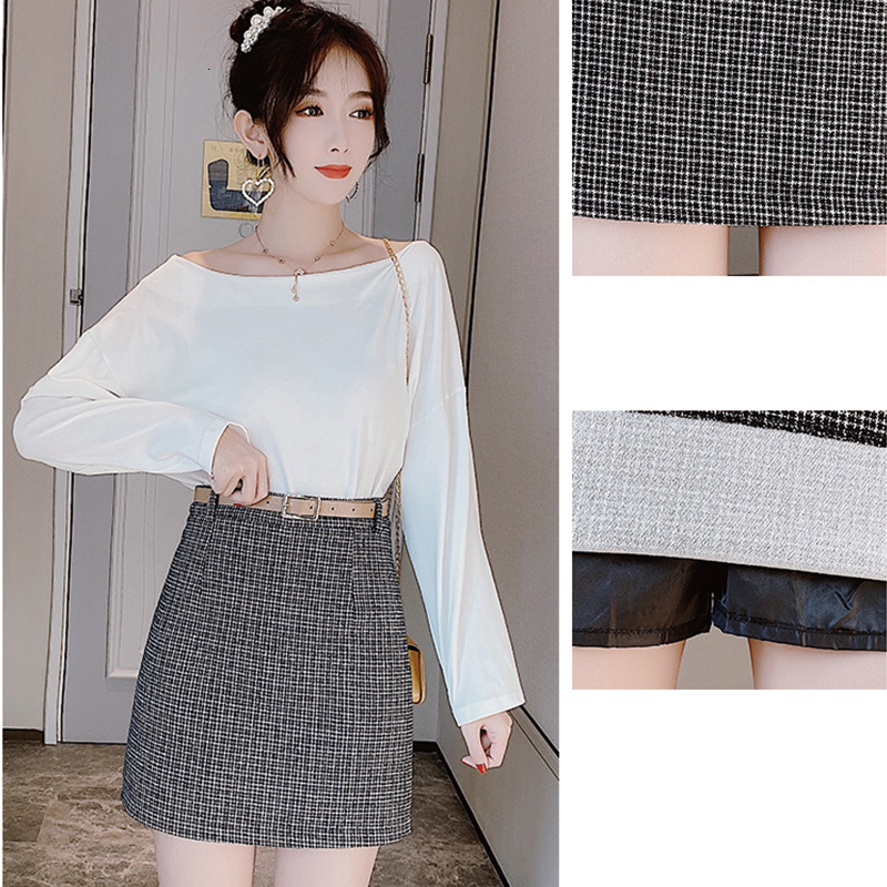 2021 New Skirt Autumn Winter Casual High Waist Midi with Belt a Line Slim Fit Plaid Skirts for Women 5454, 02
2021 New Skirt Autumn Winter Casual High Waist Midi with Belt a Line Slim Fit Plaid Skirts for Women 5454, 02
